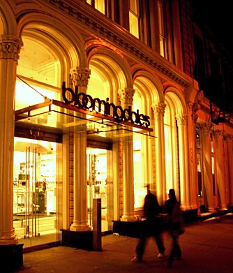 BLOOMINGDALES: Luksuriøst shoppingsenter i New York.