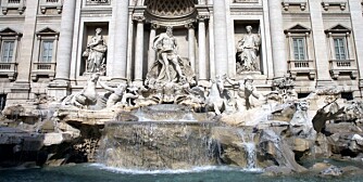 KLASSISK: Trevi-fontenen i Roma