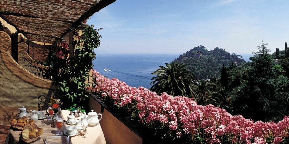 NUMMER TO: I Italia finner vi hotell nummer to på listen over de beste hotellene i Europa, fantastiske Hotel Splendido i Portofino.