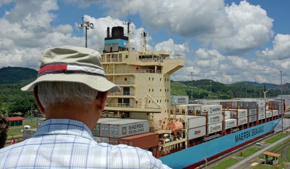 SLUSETUR: Hver lørdag, for rundt 500 kroner, kan du være med på cruise gjennom Miraflores-slusene i Panama.