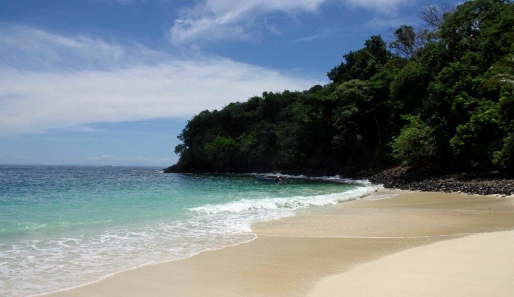 PARADIS: På den fantastiske øya Isla Bolaños kan du leke Robinson Crusoe.