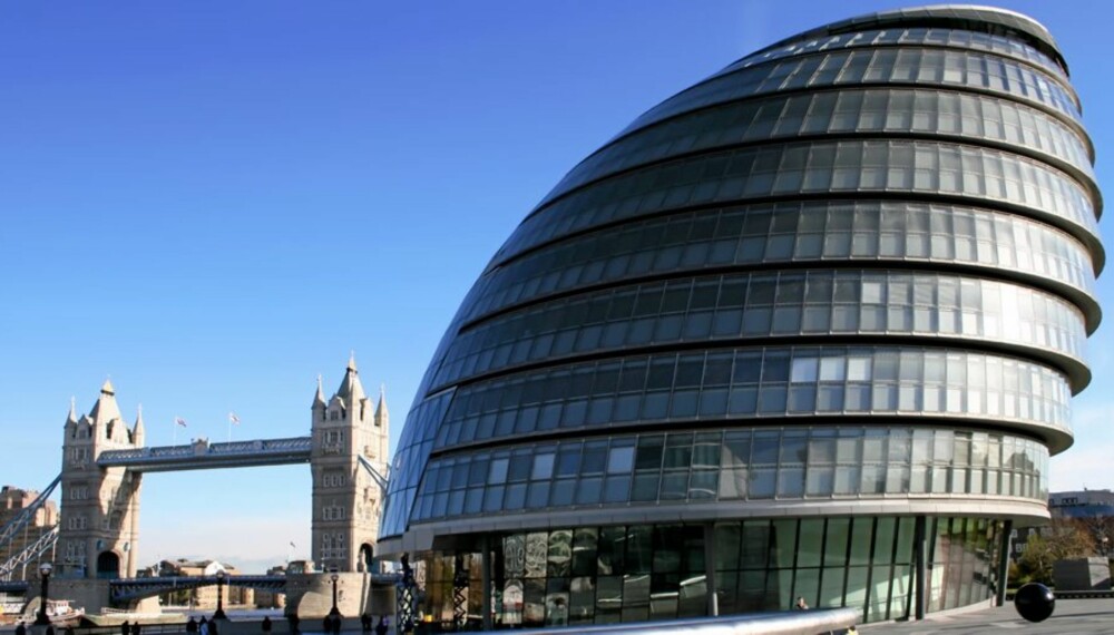 LONDON CITY HALL: 20. til 21. september åpnes dørene til noen av Londons aller flotteste bygninger. Da kan du blant annet se London City Hall.