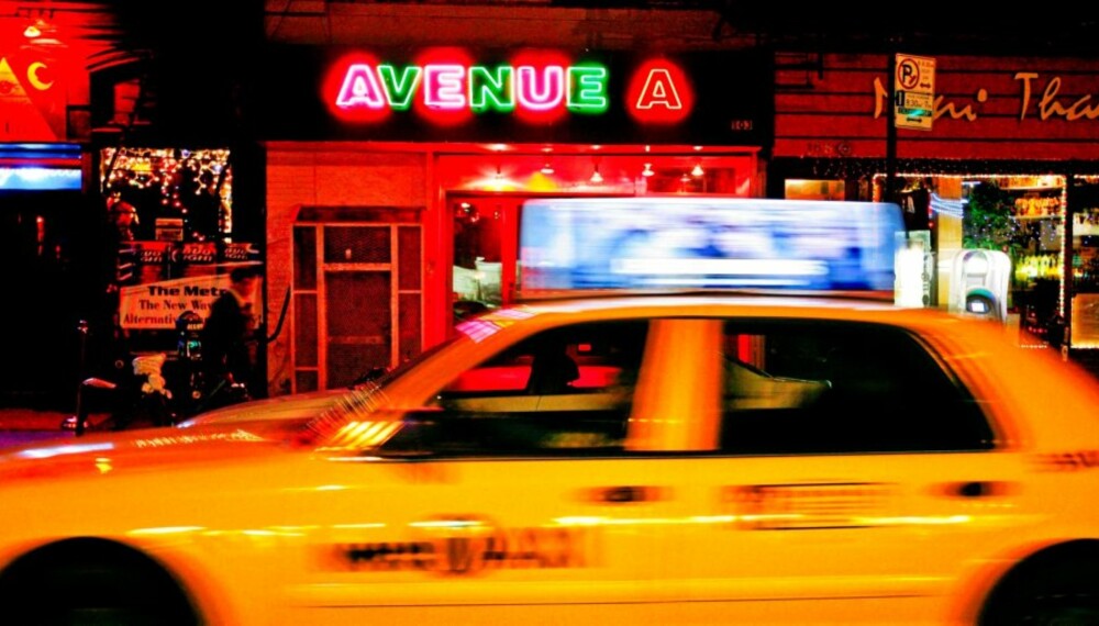 FARGERIKT: Avenyene A, B, C og D var en gang kjent som New Yorks "Red Light District".