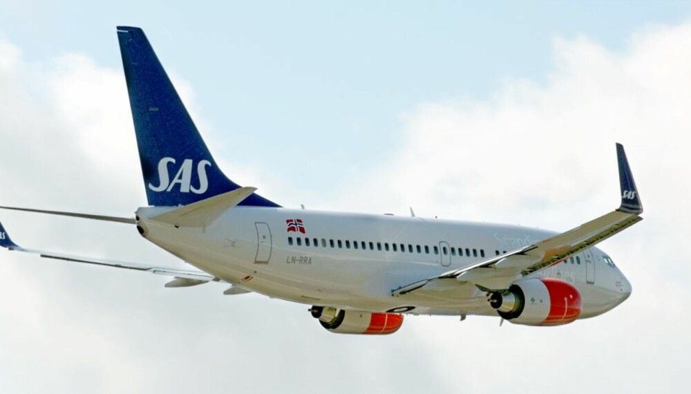 MEST PUNKTLIG: Det norske flyselskapet SAS var det mest punktlige av samtlige av Europas flyselskaper.