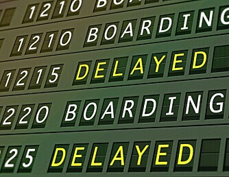 FORSINKELSER: Ved forsinkelser har du de samme rettighetene når du flyr med lavprisselskaper som med alle andre flyselskaper.