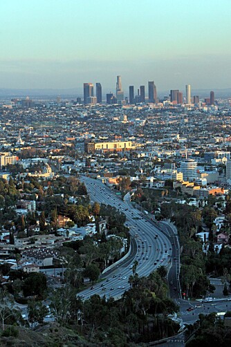 GI GASS: Du er greit å ha bil hvis du skal komme deg rundt i Los Angeles.