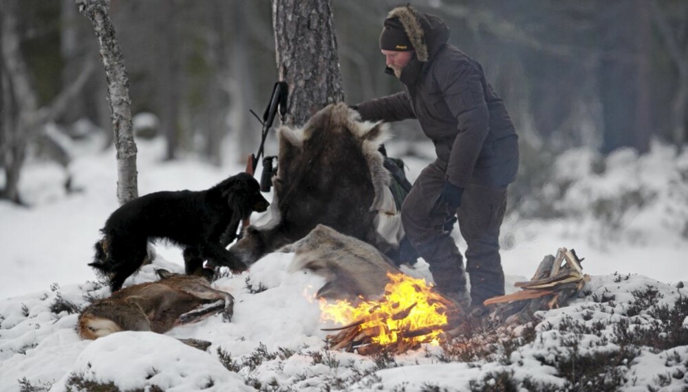 ENSOMT: Et år ute, alene, uten mat fra siviliasjonen er et tøft prosjekt.