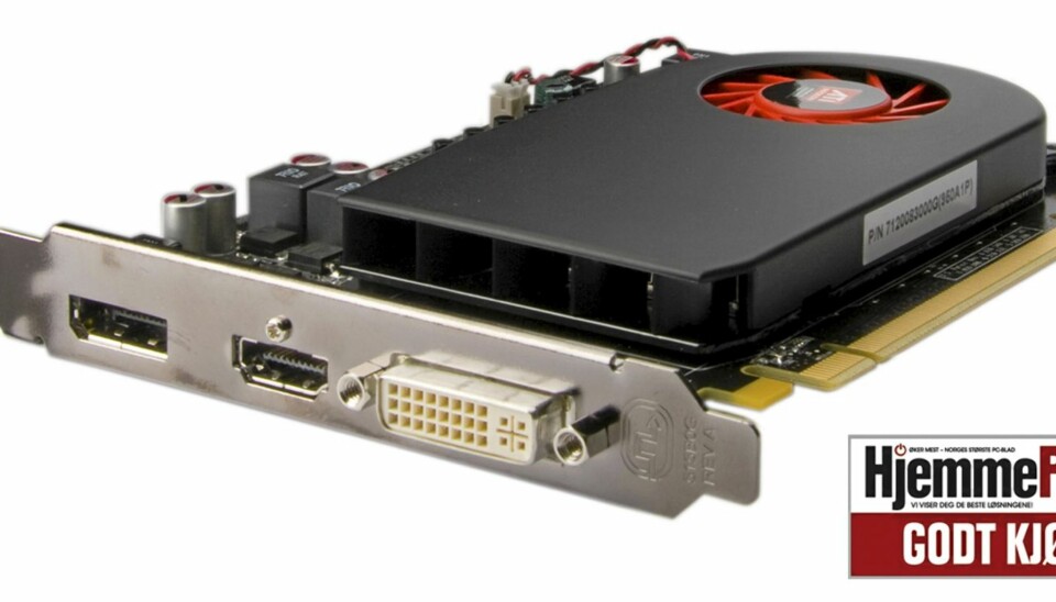 GOD LYD: Endelig kom den dagen vi også kunne skryte av lyden på et skjermkort. ATI Radeon HD5670 har faktisk muligheter for å levere god lyd.