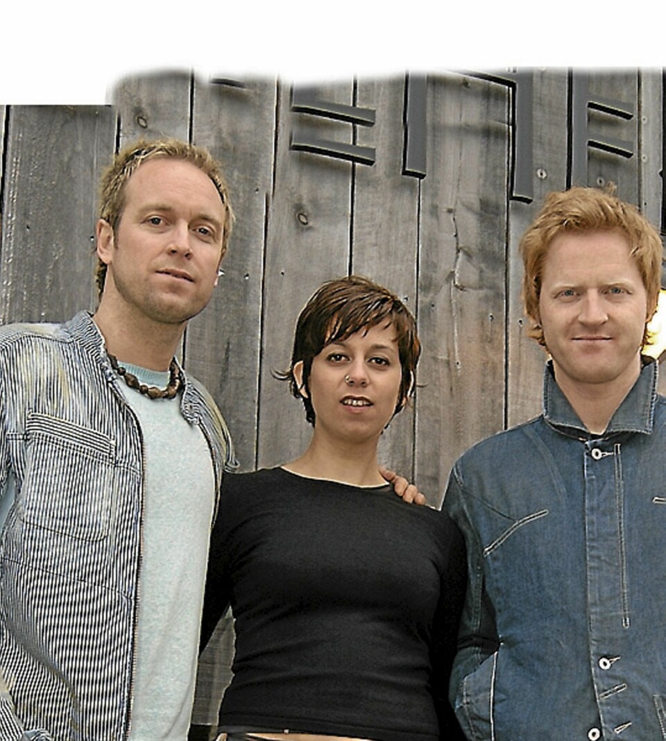 DEN GANG DA: I tillegg til Simone og Jonny, var også Kim Ofstad (t.h.) med D'Sound før.