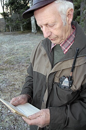JAKTLOGG: Arne Stensrud har fortsatt jaktloggen med notater fra harejakt med Mikkjel Fønhus.
