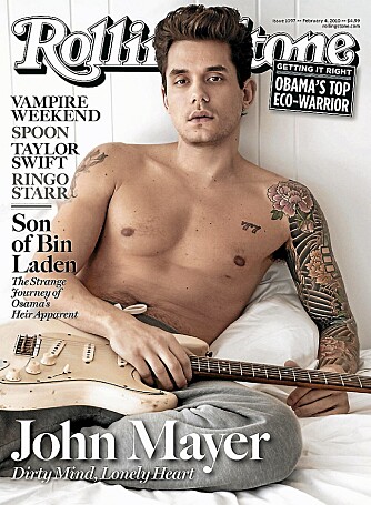 HARDE FAKTA : John Mayer gir alt på scenen, og nå har han gitt mer i et inter vju med Rolling Stone.