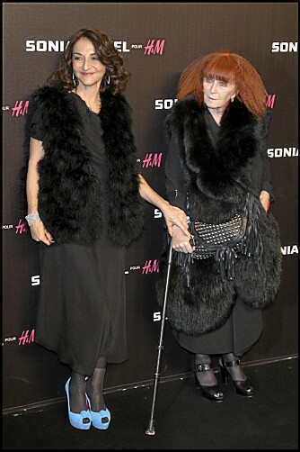 MOR OG DATTER: Nathalie Rykiel og Sonia Rykiel på lanseringen av H&M-kolleksjonen i desember. MOR OG DATTER: Nathalie Rykiel og Sonia Rykiel på lanseringen av H&M-kolleksjonen i desember.