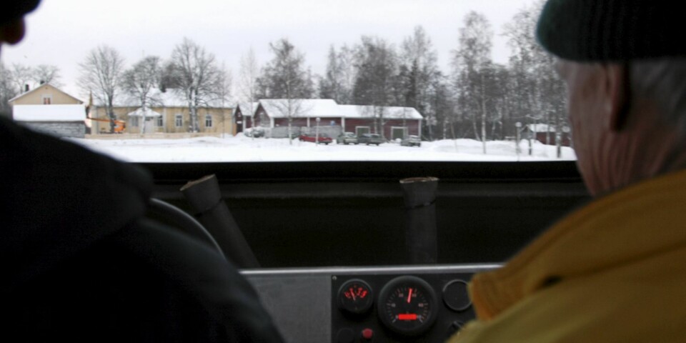 INNE: Litt mer bråk enn i en vanlig bil, men mye kjekkere.