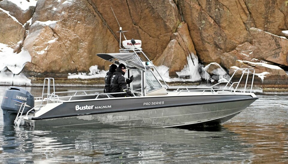 RASK: Utformingen av skroget skal kunne gi et stort tilgjengelig kraftområde. Ved høyeste motorkraft kan hun nå en topphastighet på nesten 50 knop,