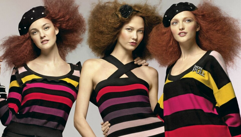 STRIKK: Sonia Rykiel har laget en egen strikkekolleksjon for HogM.