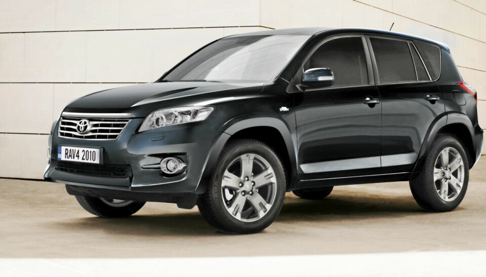 NY FRONT: Toyota har forbedret RAV4 nok engang. Den tydeligste forandringen er på fronten.