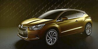 ALT-I-ETT: DS High Rider er en mix av coupé, SUV og kompaktbil. Den har også dieselhybrid-drivverk. ALT-I-ETT: DS High Rider er en mix av coupé, SUV og kompaktbil. Den har også dieselhybrid-drivverk.