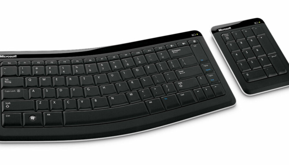 KOMPAKT: Trenger du et ekstra tastatur til din bærbare PC, kan du trygt se på Microsoft Mobile 6000.
