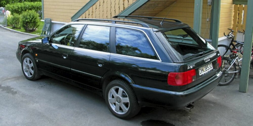 Audi A6 1995-modell, innkjøpt i 2001. Hva hadde den gått gjennom i disse seks årene?