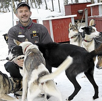 HUNDEKAR: Robert Sørlie er vår mest profilerte hundekjører.