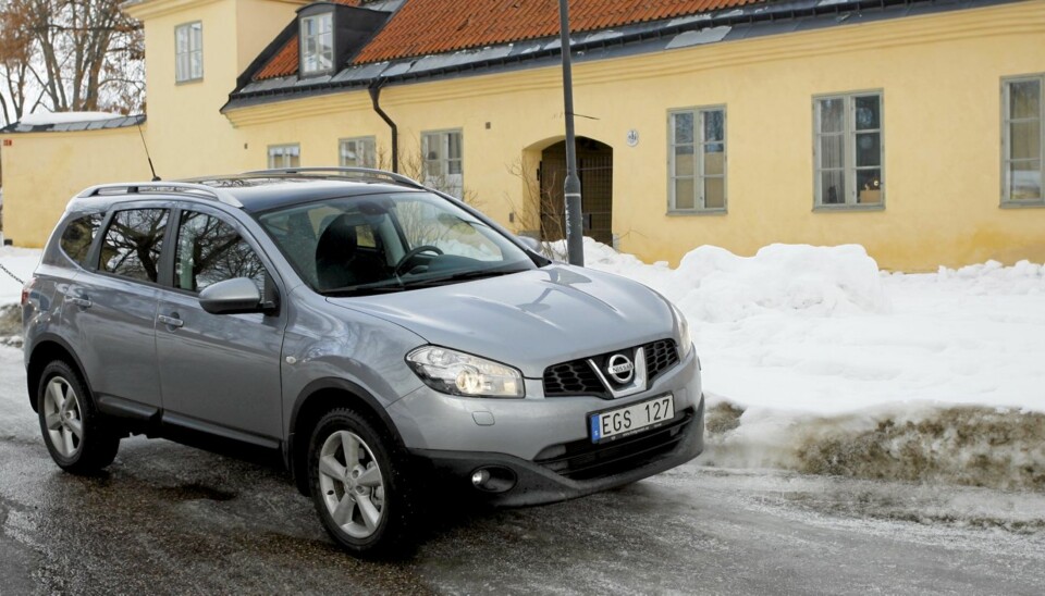 FACE OPP: Qashqai har gjennomgått omfattende endringer i fronten. Hele panseret er nytt, det samme er grillen, frontlyktene, hjulbuene og skjermene.