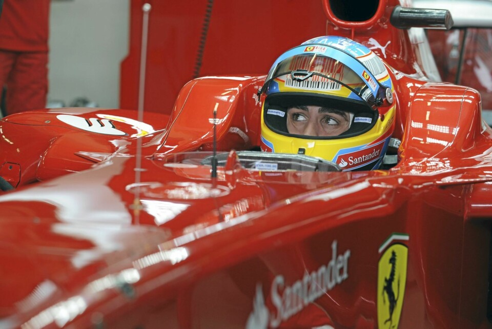 ALONSO: Den dobbelte F1-verdensmesterenFerdinard Alonso kjører i år for Ferrari.