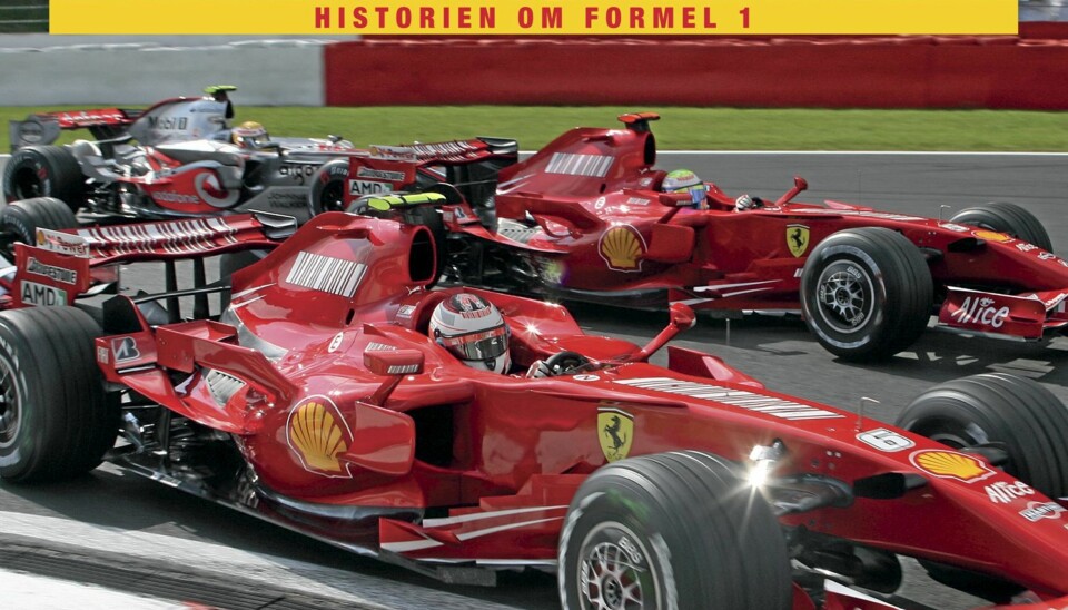 FØRSTE NORSKE: Boken tar for seg Formel 1 - fra A til Å.