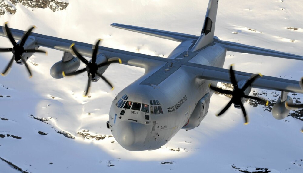 NY HERCULES: C-130 J Hercules Luftforvarets nye transportfly - som fra neste år skal brukes i Afghanistan.