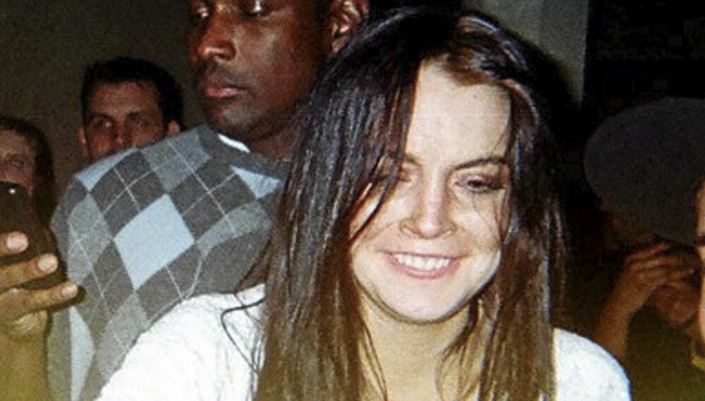 FUKTIG DAME: Lindsay Lohan drakk seg fra vett og forstand i helgen.