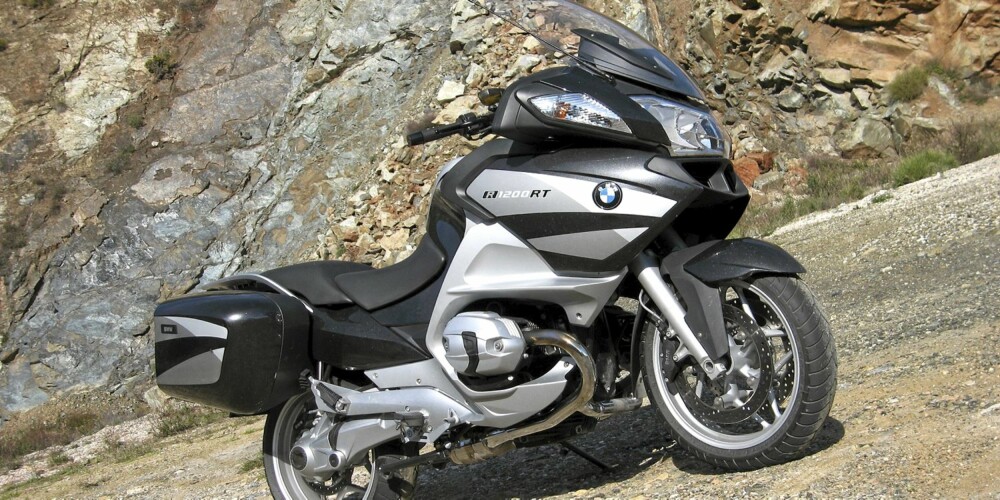 UTSTYRSKONGE: Med den omfattende utstyrspakka som BMW tilbyr, blir RT en av markedets mest velutstyrte motorsykler.