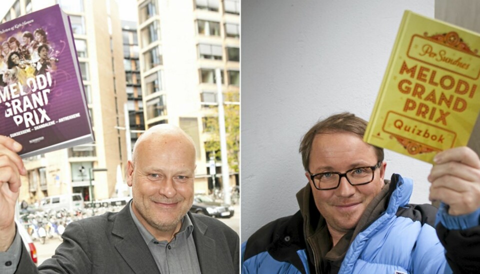 HANEKAMP: Jostein Pedersen og Per Sundnes har gitt ut hver sin MGP-bok i år. Jostein er ikke i tvil om at han kommer til å selge bedre enn sin rival.