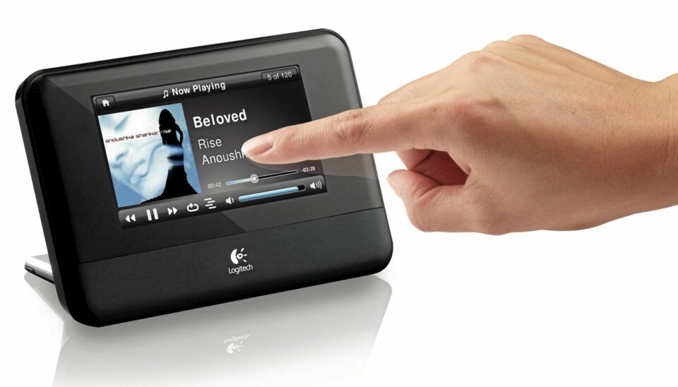 TOUCH: Squeezebox-familien har fått et nytt medlem. Denne gangen med touchskjerm og muligheten for PC-fri musikk i flere rom.