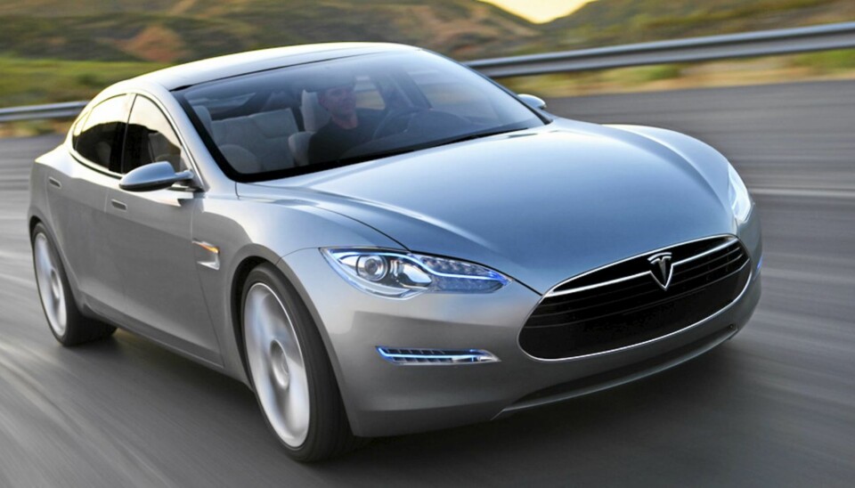 VAKKER: Tesla Model S er en rålekker elbil.