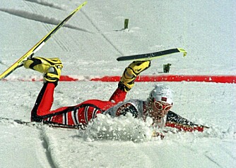 KONGEN: Bjørn Dæhlie fikk med seg hele åtte OL-gull og ni VM-gull
i løpet av karrieren. Her ser vi ham etter målpassering i femmila i Vinter-OL i Nagano 1998.