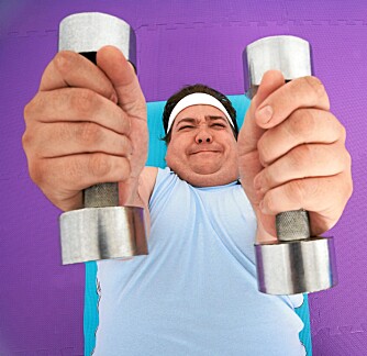 IKKE FOR ALLE: Det er ikke alle menn med diabetes type 2 som klarer å legge om livstil, kosthold og begynne å trene.