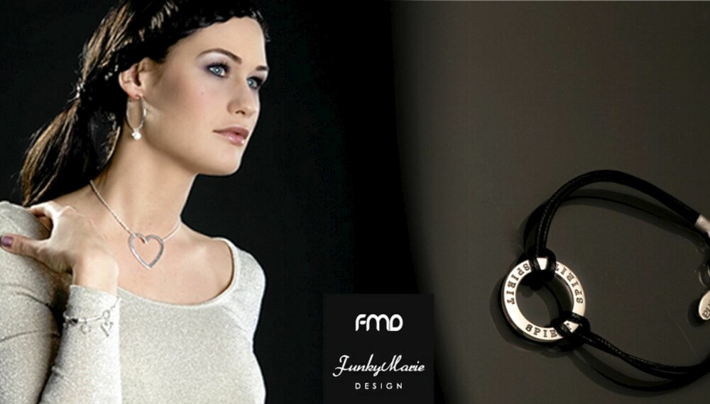 Bli 1 av 5 heldige vinnere av smykker fra Funky Marie Design.