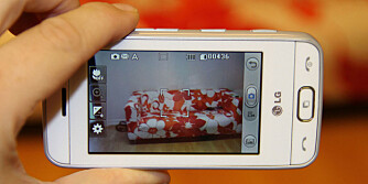GT400 har et kamera som er enkelt å bruke, men som ikke tar fryktelig gode bilder.