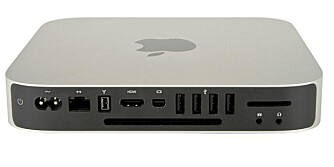 UTSTYRT: Apple har fått med både FireWire 800 og HDMI. Med i esken ligger et HDMI->DVI-adapter.