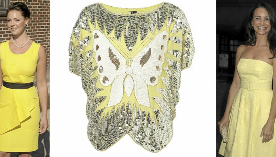 FRA VENSTRE: Kathrine Heigl, Topshop (kr 621), Kristin Davis.