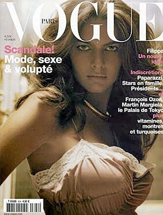 VOUGE: Filippa Hamilton på forsiden av Vogue.