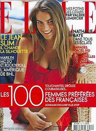ELLE: Filippa Hamilton på forsiden av Elle.