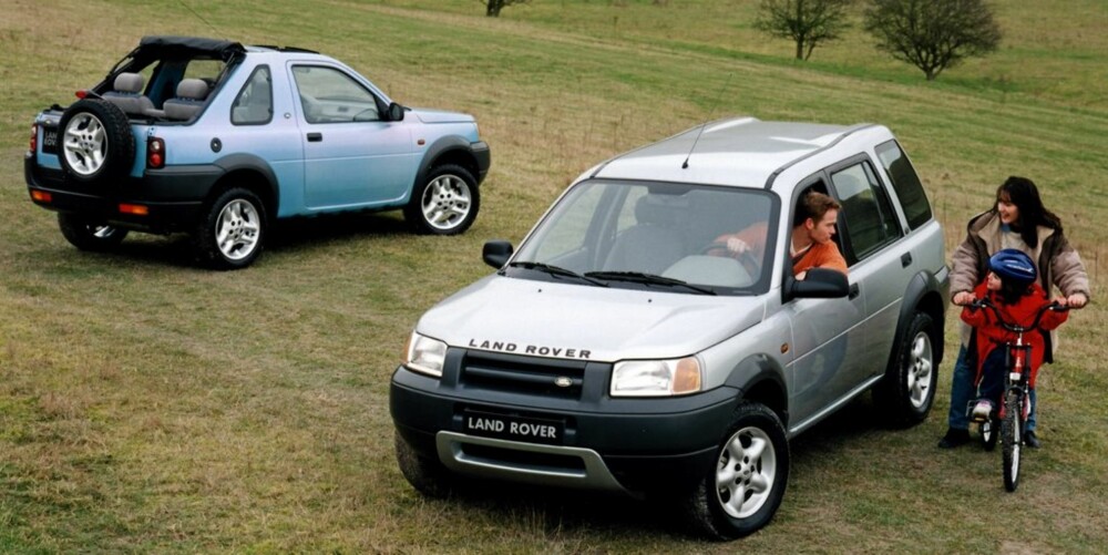PÅ BUNNEN: Land Rover Freelander fra årene mellom 1997 og 2000 er den minst pålitelige bilen fra det minst pålitelige merket.