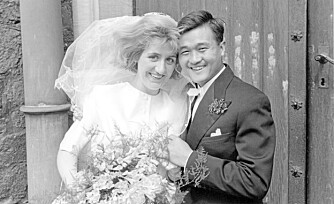 Chul Ho og hans brevvenninne Annelise giftet seg i hennes hjemby Leichungen i 1964.