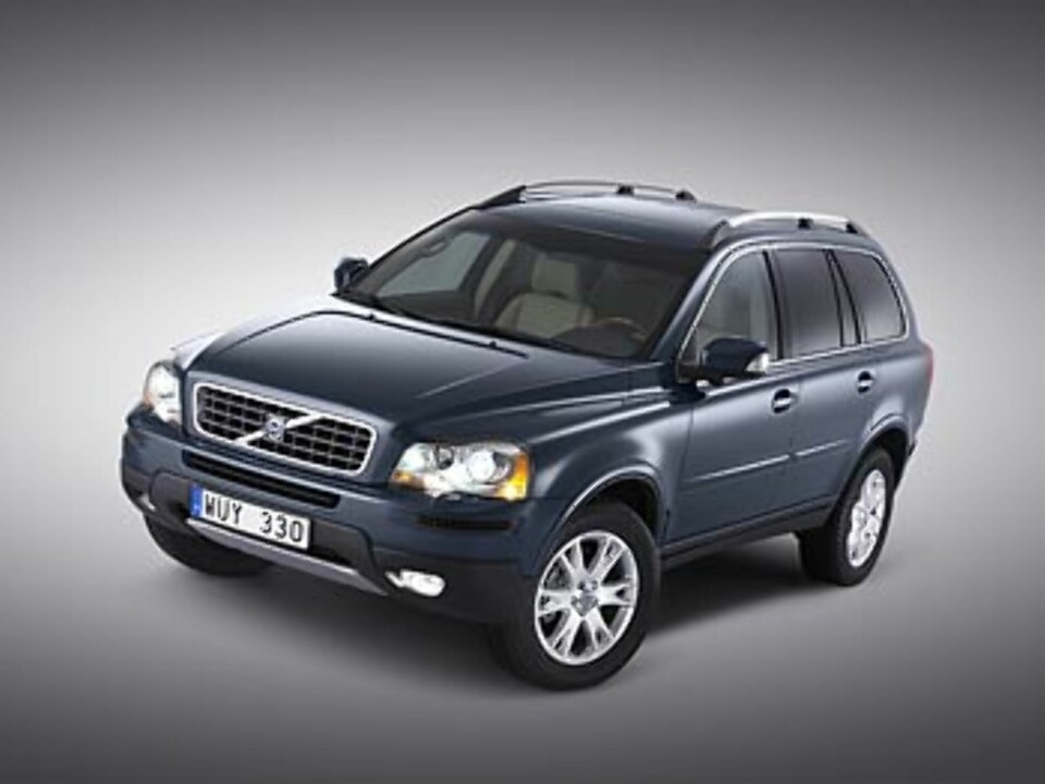 Volvo XC90 pyntes forsiktig