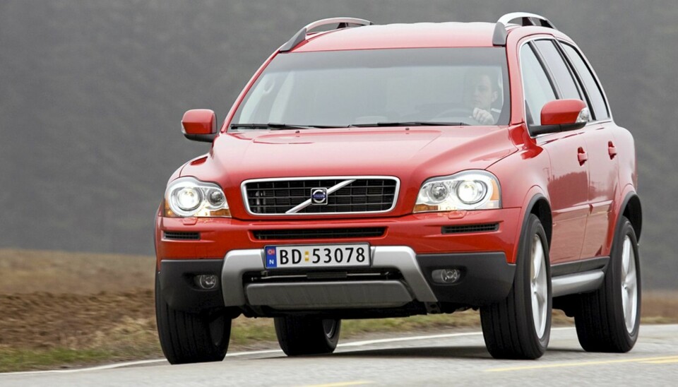 Volvo XC90 pyntes forsiktig
