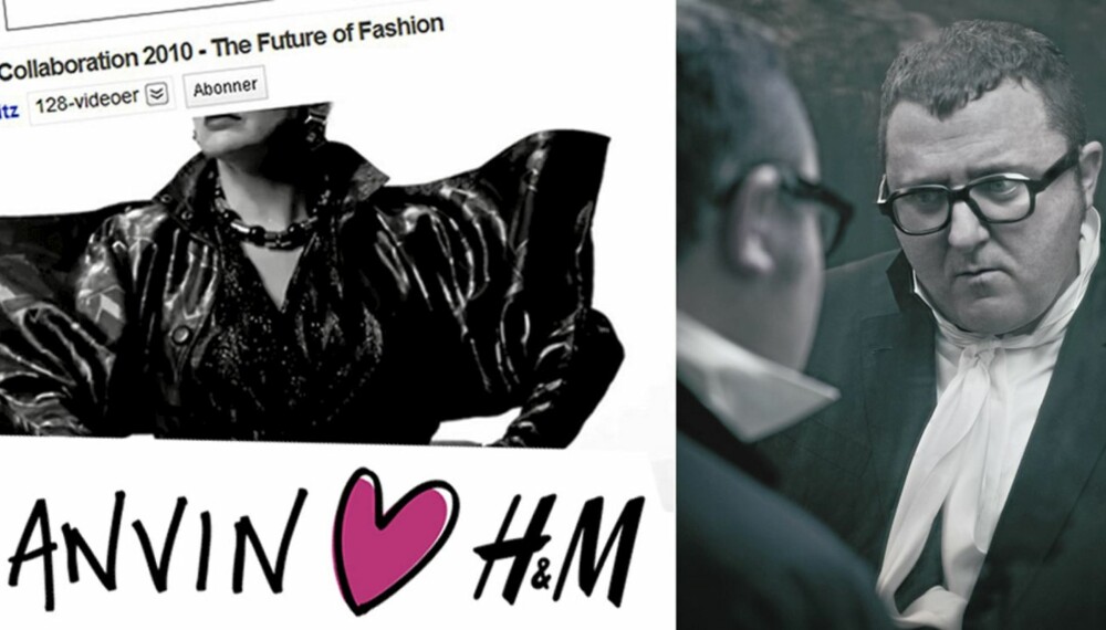 NYHETEN ER UTE: Det viser seg at det er motehuset Lanvin, med Alber Elbaz i spissen som er HogM's nye samarbeidspartnere. NYHETEN ER UTE: Det viser seg at det er motehuset Lanvin, med Alber Elbaz i spissen som er HogM's nye samarbeidspartnere.