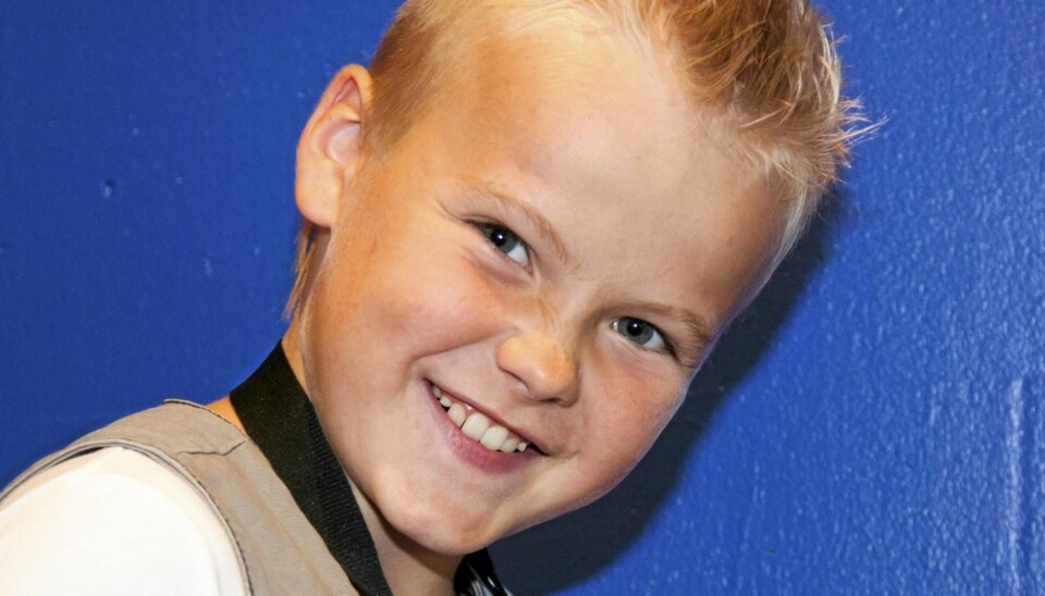 Torstein Snekvik fra Kvanne i Møre og Romsdal stakk av med seieren under årets MGP Junior med låten «Svikter aldri igjen».