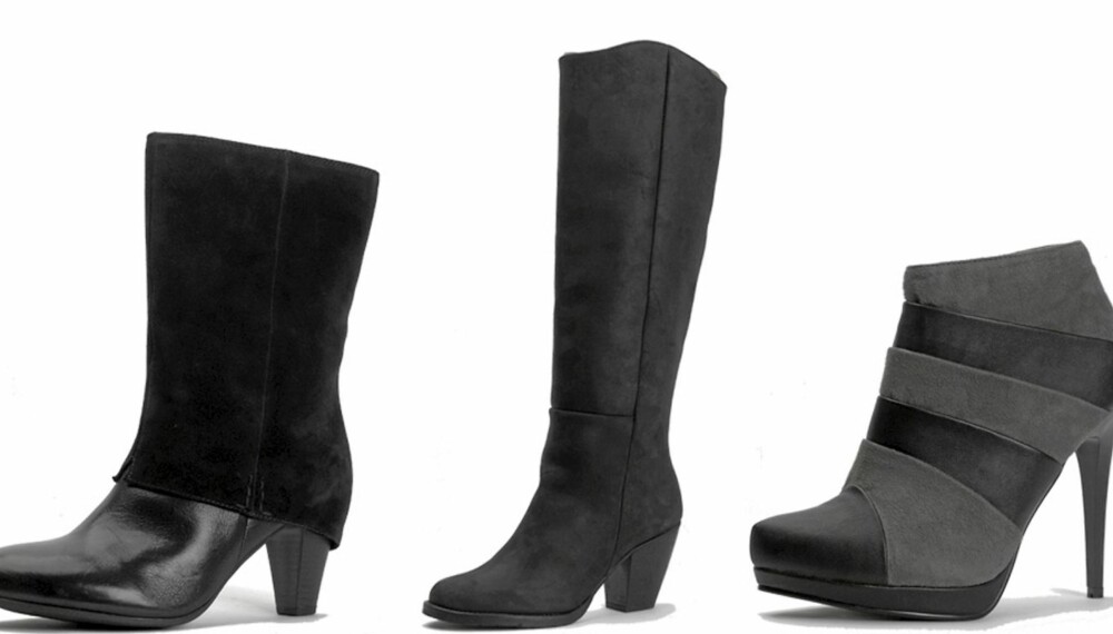 FRA VENSTRE: Clarks (kr 1999), Bianco (kr 1400), Bianco (kr 600). FRA VENSTRE: Clarks (kr 1999), Bianco (kr 1400), Bianco (kr 600).