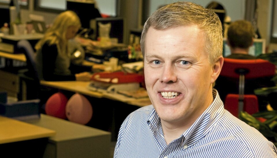 SVARER: Her og Nå-redaktør Rino Rådahl.