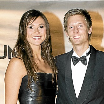 FARMEN-PAR: Silje Hvarnes og Gaute Grøtta Grav ble et par i 2008, da hun vant «Farmen» mens han var programleder.